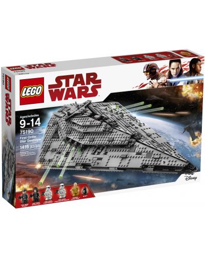 Конструктор Lego Star Wars - Звезден разбивач на Първата заповед (75190) - 1