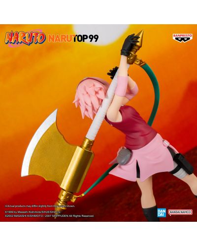 Статуетка Banpresto Animation: Naruto Shippuden - Sakura Haruno (Narutop99), 15 cm - 10