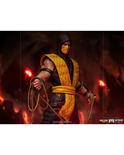 Статуетка Iron Studios Games: Mortal Kombat - Scorpion, 22 cm - 9