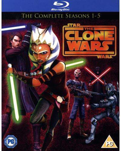 Star Wars: The Clone Wars - Сезон 1-5 (Blu-Ray) - Без български субтитри - 3
