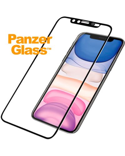 Стъклен протектор PanzerGlass - CaseFriend CamSlide, iPhone XR/11 - 1