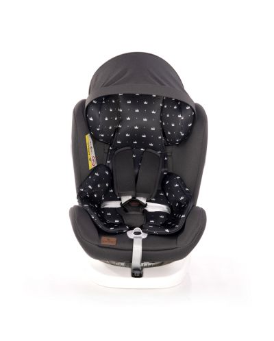 Столче за кола Lorelli - Lusso SPS IsoFix, 0-36 kg, черно - 3