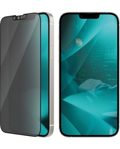 Стъклен протектор PanzerGlass - Privacy UWF, iPhone 14 Plus/13 Pro Max - 7