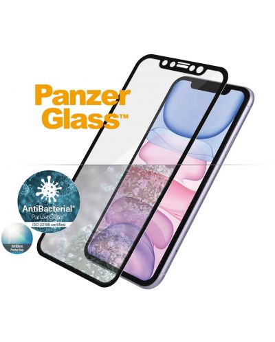 Стъклен протектор PanzerGlass - iPhone XR/11, CF/AG - 1
