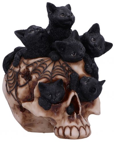 Статуетка Nemesis Now Adult: Gothic - Cranial Litter, 14 cm - 1
