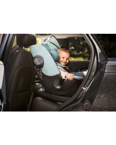 Столче за кола Chicco - Bi Seat 360 AIR, i-Size, IsoFix, 40-150 cm, Black Air - 7