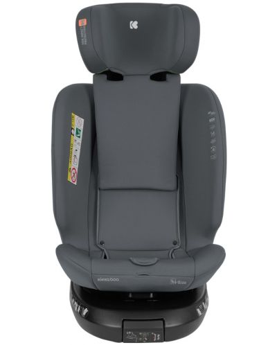 Столче за кола KikkaBoo - i-Rove, i-Size, 40-150 cm, тъмносиво - 4