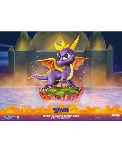 Статуетка First 4 Figures Games: Spyro - Spyro, 20 cm - 2