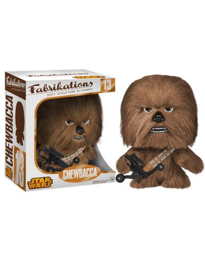 Плюшена фигурка Funko Fabrikations: Star Wars - Chewbacca, 15cm - 2