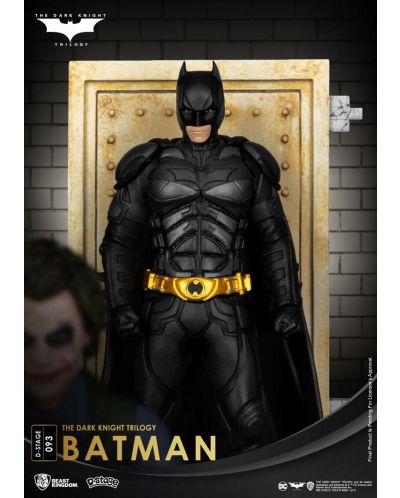 Статуетка Beast Kingdom DC Comics: Batman - Batman (The Dark Knight), 16 cm - 2