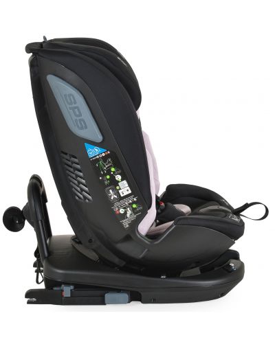 Стол за кола Cangaroo - Gravity, 360°, i-Size, с IsoFix , 40-150 cm, розов - 3