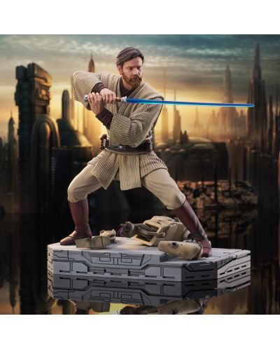 Статуетка Gentle Giant Movies: Star Wars - Obi-Wan Kenobi (Milestones), 30 cm - 3
