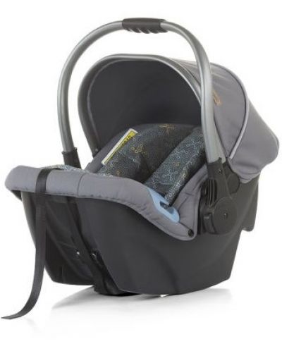 Кошница за кола Chipolino Up&amp;Down - Сива, 0-13 kg