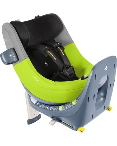 Столче за кола Swandoo - Marie 3, 0-18 kg, с i-Size, Lime/Sesame Grey - 3