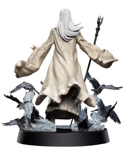 Статуетка Weta Movies: The Lord of the Rings - Saruman the White, 26 cm - 4