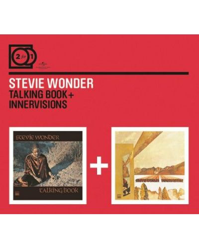 Stevie Wonder - 2 For 1: Talking Book / Innervisions (2 CD)
