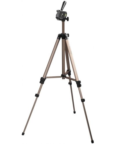 Статив Hama - Star 700 EF Digital, 42.5-125cm, черен/бежов - 4