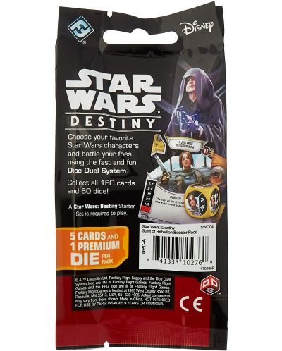 spirit of rebellion booster box Amazon.com: Star Wars Destiny TCG: Spirit Of Rebellion [Dice & Cards] main image 1