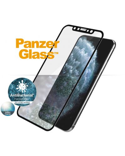 Стъклен протектор PanzerGlass - iPhone X/XS/11 Pro, CF/AG - 1