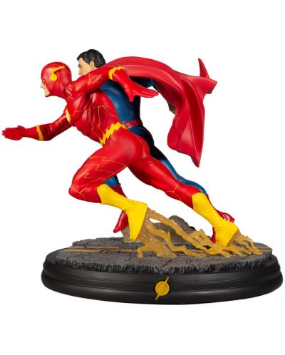 Статуетка DC Direct DC Comics: Justice League - Superman & The Flash Racing (2nd Edition), 26 cm - 4