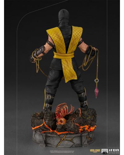 Статуетка Iron Studios Games: Mortal Kombat - Scorpion, 22 cm - 2