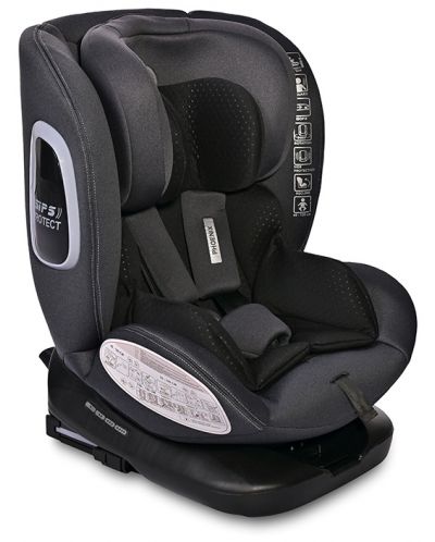 Столче за кола Lorelli - Phoenix, i-Size, IsoFix, 40-150 cm, Black Jasper - 1