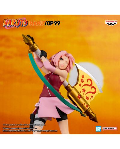 Статуетка Banpresto Animation: Naruto Shippuden - Sakura Haruno (Narutop99), 15 cm - 8