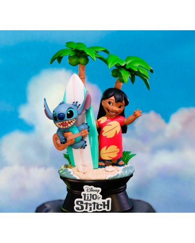 Статуетка ABYstyle Disney: Lilo & Stitch - Surfboard, 17 cm - 6