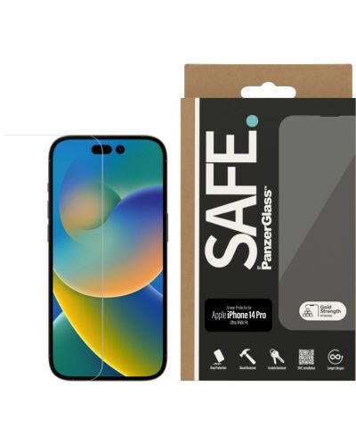 Стъклен протектор Safe - UWF, iPhone 14 Pro - 1