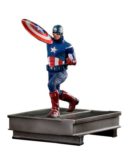 Статуетка Iron Studios Marvel: Avengers - Captain America, 21 cm - 1