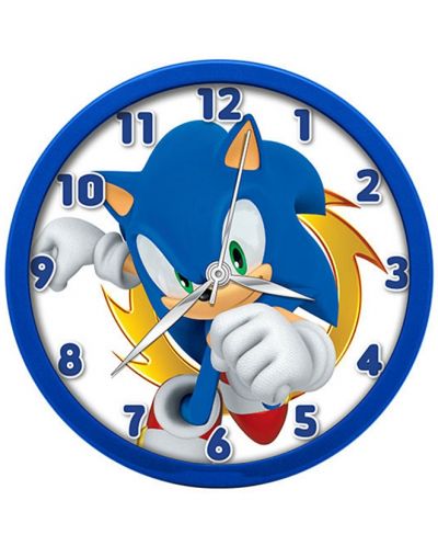 Стенен часовник Kids Euroswan - Sonic - 1