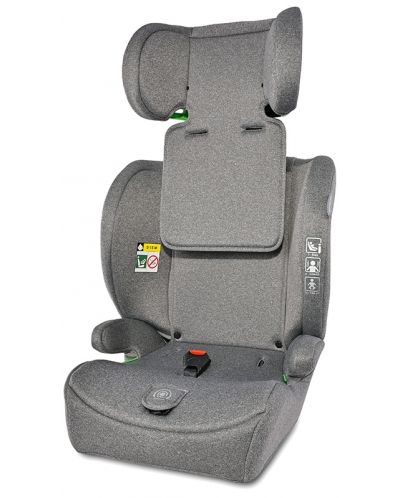 Столче за кола Lorelli - Adventure, i-Size, 76-150 cm, Grey - 5