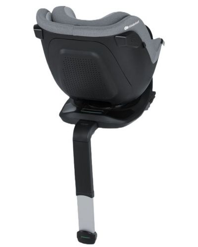 Столче за кола KindreKraft - I-Guard 360°, с IsoFix, 0 - 25 kg, Cool Grey - 6