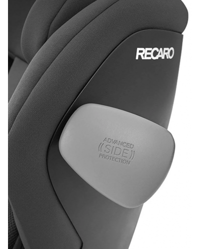 Столче за кола + База Recaro - Kio Select, 0-18 kg, Night Black - 3