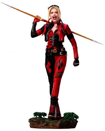 Статуетка Iron Studios DC Comics: The Suicide Squad - Harley Quinn, 21 cm - 1