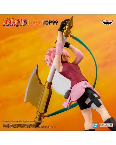 Статуетка Banpresto Animation: Naruto Shippuden - Sakura Haruno (Narutop99), 15 cm - 7