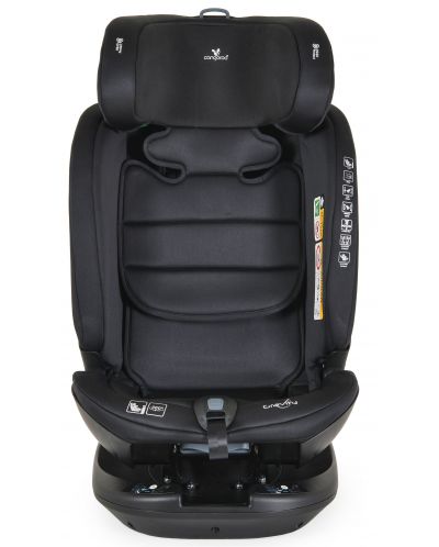 Стол за кола Cangaroo - Gravity, 360°, i-Size, с IsoFix , 40-150 cm, розов - 7