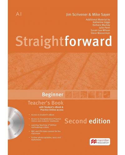 Straightforward 2nd Edition Beginner Level: Teacher's book / Английски език: Книга за учителя - 1