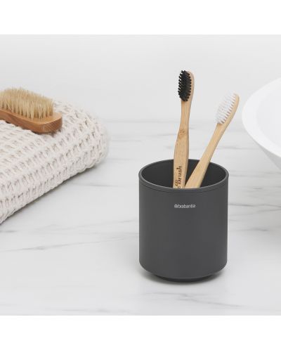 Стойка за четки за зъби Brabantia - MindSet, Mineral Infinite Grey - 7