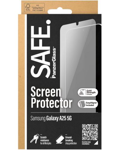 Стъклен протектор Safe - UWF, Galaxy A25 5G - 4