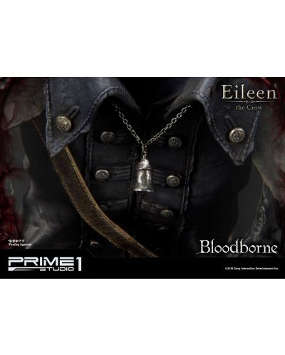 Статуетка Prime 1 Games: Bloodborne - Eileen The Crow (The Old Hunters), 70 cm - 9