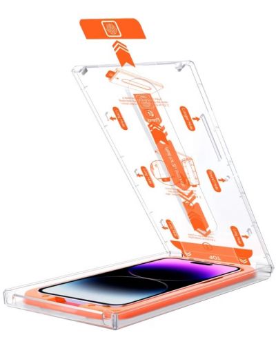 Стъклен протектор Mobile Origin - Screen Guard, iPhone 14/13/13 Pro, 2 pack - 4