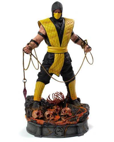 Статуетка Iron Studios Games: Mortal Kombat - Scorpion, 22 cm - 1