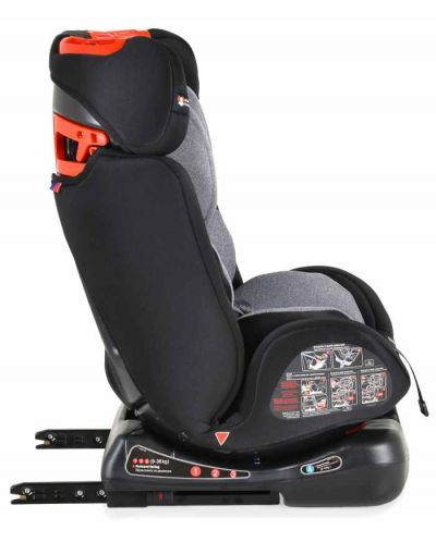 Столче за кола Moni - Dragon, 0-36 kg, черено - 6