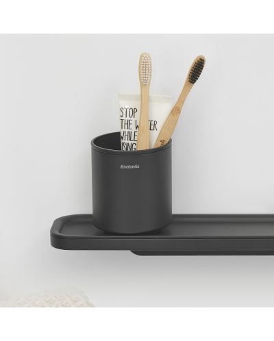 Стойка за четки за зъби Brabantia - MindSet, Mineral Infinite Grey - 8