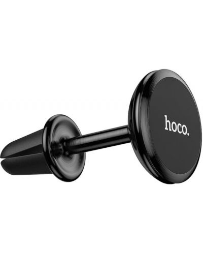 Поставка за кола Hoco - CA69 Sagesse Magnetic Grip Air Vent, черна - 3