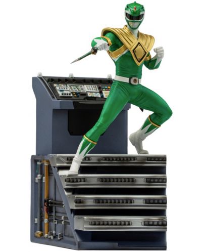 Статуетка Iron Studios Television: Mighty Morphin Power Rangers - Green Ranger, 22 cm - 1