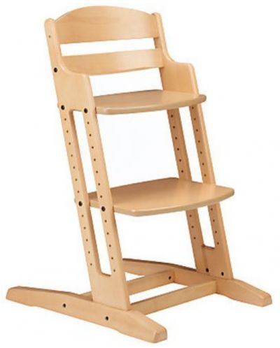 Столче за хранене BabyDan - DanChair, Natural - 2