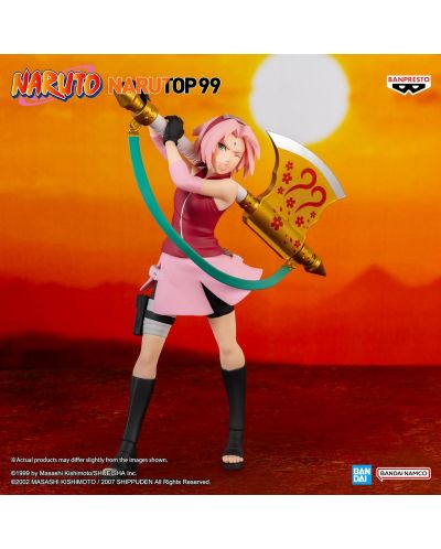 Статуетка Banpresto Animation: Naruto Shippuden - Sakura Haruno (Narutop99), 15 cm - 9