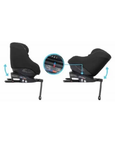 Столче за кола Graco - Turn2Me, 0-18 kg, 360°, I-Size, черно - 3